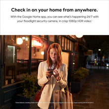 Google Nest Cam With Floodlight Outdoor Security Camera, Smart Home Wi-Fi Camera - White - 3