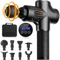 HOPOSO Deep Tissue Massage Wireless Gun - Black - 1