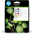 HP 6ZC74AE 912 Original Ink Cartridges, Black/Cyan/Magenta/Yellow, Multipack - 1