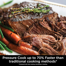 Ninja Foodi MAX 15-in-1 SmartLid Multi-Cooker 7.5L [OL750UK] Smart Cook System, Digital Cooking Probe, Electric Pressure Cooker, Air Fryer - 4