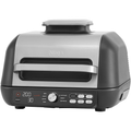 Ninja Foodi MAX PRO Health Grill, Flat Plate & Air Fryer [AG651UK] 7 Cooking Functions, 2 Grill Plates, 3.8L [Silver/Black] - 1