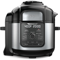 Ninja Foodi MAX 9-in-1 Multi-Cooker OP500UK | 7.5L Electric Pressure Cooker & Air Fryer | Brushed Steel & Black - 1
