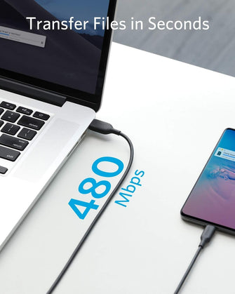 Anker USB C Cable 60W 3ft, Powerline III USB-C to USB-C Cable 2.0 - 6
