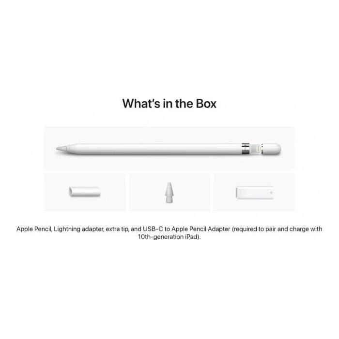 Apple Pencil (1st Generation) – Model A1603 (MK0C2ZM/A) | Gadcet