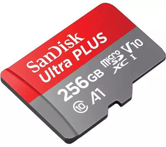 SANDISK Ultra PLUS microSDXC UHS-I Memory Card Up-To 160 MB/S - 256 GB - 2