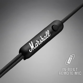 Marshall Mode In-Ear Earphones - Black - 3