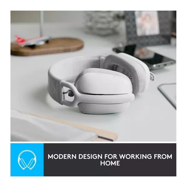 LOGITECH Zone Vibe 100 Wireless Headset [Off-White] - 2