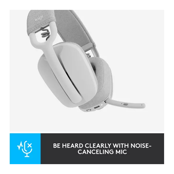 LOGITECH Zone Vibe 100 Wireless Headset [Off-White] - 3