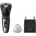 PHILIPS Series 3000 S3242/12 Wet & Dry Rotary Shaver [Black] - 1