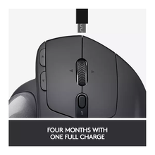 Logitech MX Ergo Wireless Trackball Mouse, Bluetooth Or 2.4GHz with Unifying USB-Receiver, Adjustable Trackball Angle, Precision Scroll-Wheel, USB-C Charging Battery, PC/ Mac/ iPad OS - Black - 8
