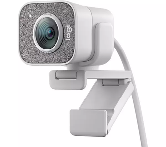 Logitech StreamCam – Live Streaming Webcam for Youtube and Twitch, Full 1080p HD 60fps, USB-C Connection, AI-enabled Facial Tracking, Auto Focus, Vertical Video - OFF WHITE - 1