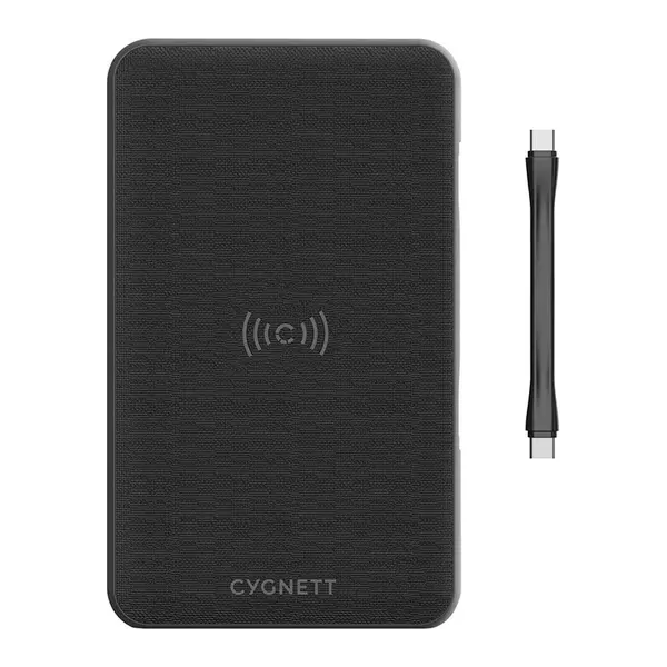 Cygnett ChargeUp Edge+ 27000mAh Wireless Power Bank [Black] - 4