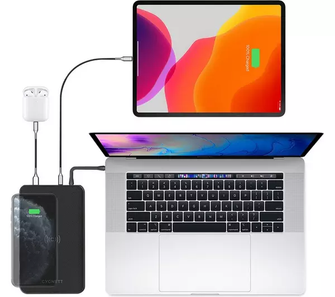 Cygnett ChargeUp Edge+ 27000mAh Wireless Power Bank [Black] - 5