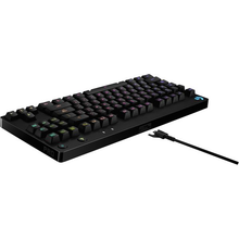 Logitech G PRO TKL Mechanical Gaming Keyboard, GX Blue Clicky Key Switches, LIGHTSYNC RGB, Portable Tenkeyless Design for esport Gaming, Detachable Micro USB Cable, QWERTY UK Layout - Black - 2