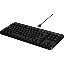 Logitech G PRO TKL Mechanical Gaming Keyboard, GX Blue Clicky Key Switches, LIGHTSYNC RGB, Portable Tenkeyless Design for esport Gaming, Detachable Micro USB Cable, QWERTY UK Layout - Black - 3