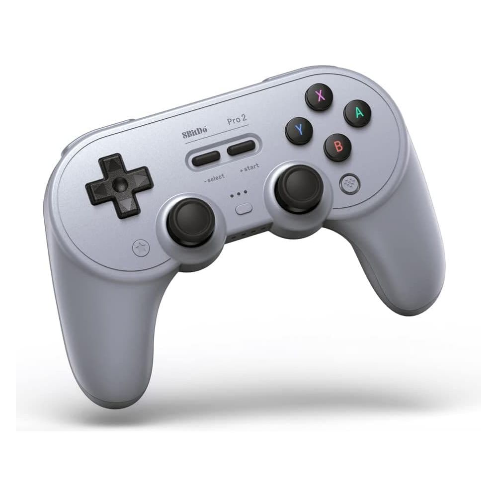 8Bitdo Pro 2 Bluetooth Controller for Switch, PC, macOS, Android, Steam & Raspberry Pi (Gray Edition) - 1