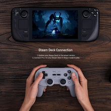 8Bitdo Pro 2 Bluetooth Controller for Switch, PC, macOS, Android, Steam & Raspberry Pi (Gray Edition) - 5