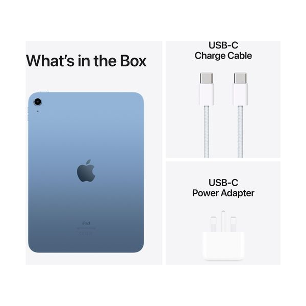 Apple 2022 10.9-inch iPad (Wi-Fi, 256GB) - Blue (10th generation) - 3