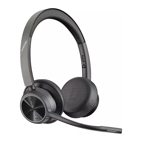 POLY Voyager 4320 Wireless Headset [Black] - 1