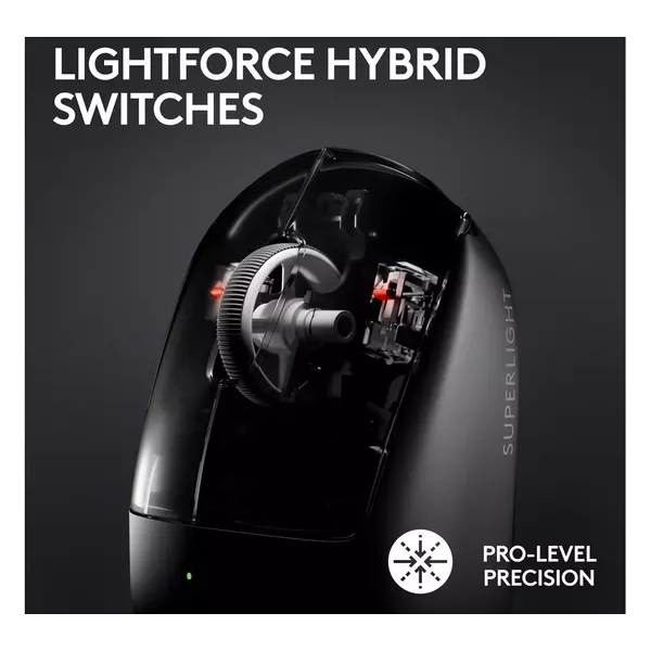 Logitech PRO X Superlight 2 Wireless Gaming Mouse [Black] - 2