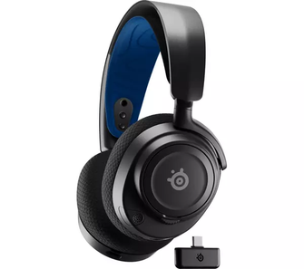 SteelSeries Arctis Nova 7P PS, PC, Switch Gaming Headset [Black & Blue] - 1