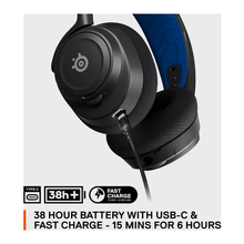 SteelSeries Arctis Nova 7P PS, PC, Switch Gaming Headset [Black & Blue] - 7