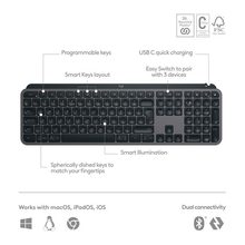 LOGITECH MX Keys S Wireless Keyboard - Black - 4