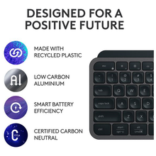 LOGITECH MX Keys S Wireless Keyboard - Black - 2