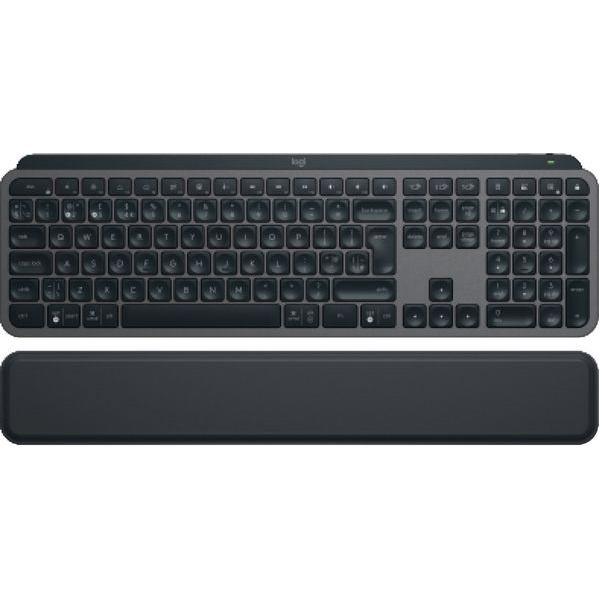 LOGITECH MX Keys S Plus Wireless Keyboard - Black - 1