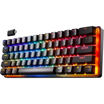 STEELSERIES Apex Pro Mini Wireless Mechanical Gaming Keyboard (UK Layout) [Black] - 1