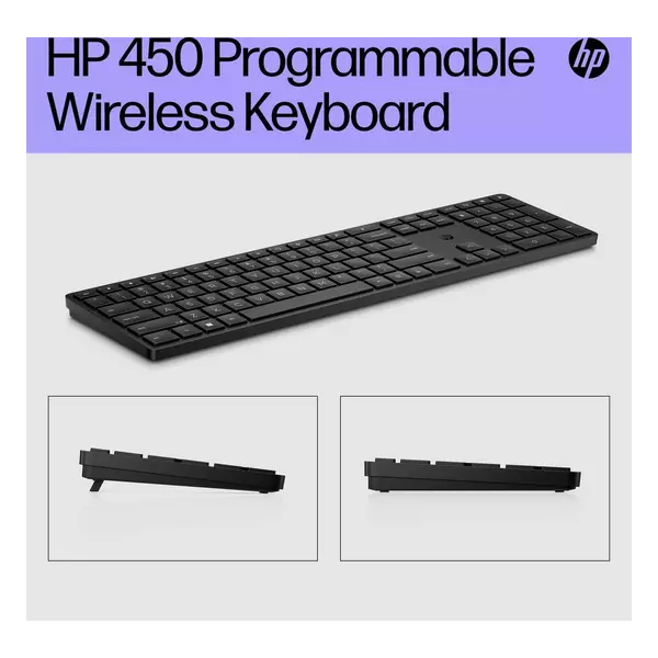 HP 450 Programmable Wireless Keyboard [Black] - 2