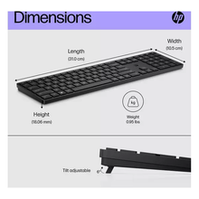 HP 450 Programmable Wireless Keyboard [Black] - 5