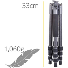 Vanguard VEO 3GO 235CB 23mm Carbon Fibre Travel Tripod - 4