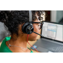 Poly - Blackwire 8225 Wired Headset with Boom Mic (Plantronics) - Dual-Ear (Stereo) Computer-Headset, USB-A to Connect to your PC/Mac, Active Noise Canceling, Works with Teams (Certified), Zoom & more - 7