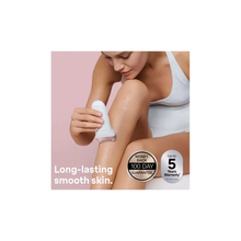 Braun Silk-pil 9 Epilator for Long-Lasting Hair Removal with Electric Shaver & Trimmer & Bikini Trimmer, 100% Waterproof, UK 2 Pin Plug, 9-890, White - 2