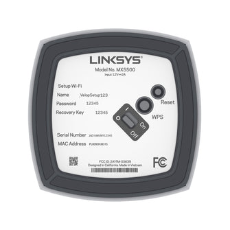 Linksys AX5400 Whole Home Mesh WiFi 6 Dual‑Band System, 1-pack - 8