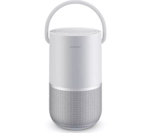 BOSE Portable Wireless Multi-room Home Smart Speaker with Google Assistant & Amazon Alexa - Silver - 1