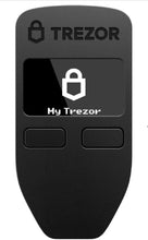 Trezor Model One - The Original Cryptocurrency Hardware Wallet, Bitcoin Security, Store & Manage Over 7000 Coins & Tokens, Easy-to-Use Interface, Quick & Simple Setup (Black) - 1