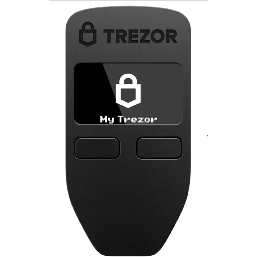 Trezor Model One - The Original Cryptocurrency Hardware Wallet, Bitcoin  Security, Store & Manage Over 7000 Coins & Tokens, Easy-to-Use Interface,  Quick & Simple Setup (Black) | Gadcet UK Data Storage £69.99