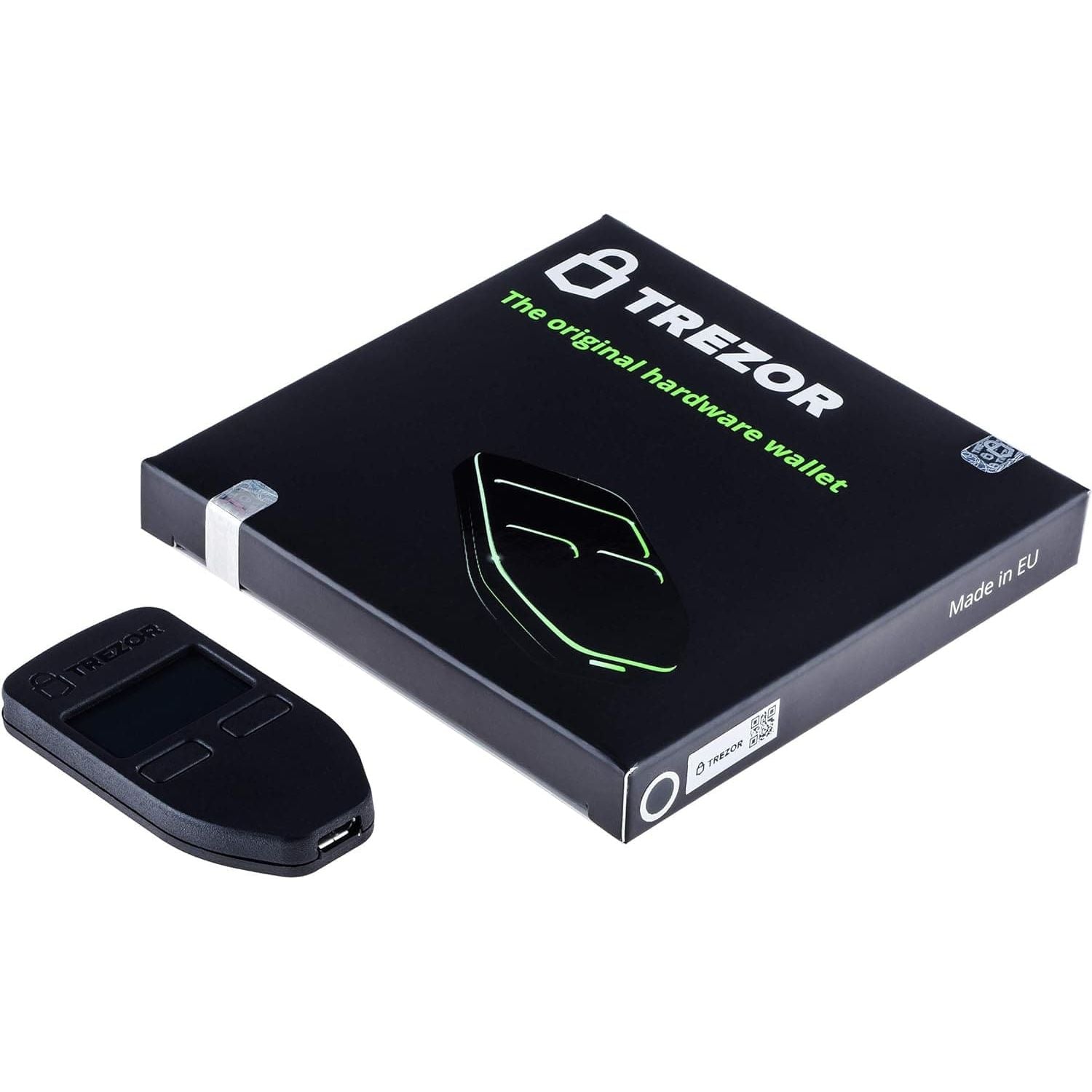 Trezor Model One - The Original Cryptocurrency Hardware Wallet, Bitcoin Security, Store & Manage Over 7000 Coins & Tokens, Easy-to-Use Interface, Quick & Simple Setup (Black) - 2