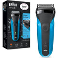 Braun Series 3 Electric Shaver For Men, Wet & Dry, 310, Black/Blue Razor, Rated Which Great Value - 1