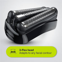 Braun Series 3 Electric Shaver For Men, Wet & Dry, 310, Black/Blue Razor, Rated Which Great Value - 2