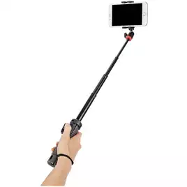 Joby GripTight Pro TelePod JB01534-BWW - Versatile Tripod/Monopod/Selfie Stick with Bluetooth Remote for Smartphones, Action Cameras & Cameras - 1kg Capacity, 360° Ballhead, 1/4" Mount - 2