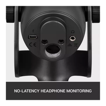Logitech Blue Yeti USB Microphone for PC, Mac, Gaming, Recording, Streaming, Podcasting, Studio and Computer Condenser Mic with Blue VO!CE effects, 4 Pickup Patterns, Plug and Play – Black - 4