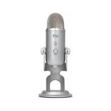 Yeti Blue USB Streaming Microphone - Silver, Optimized for Podcasting and Gaming - 1
