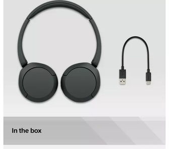 SONY WH-CH520B Wireless Bluetooth Headphones - Black - 4