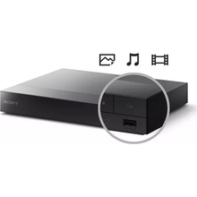 Sony BDP-S6700 Blu-Ray DVD Player with Wireless Multiroom, Super Wi-Fi, 3D, Screen Mirroring and 4K Upscaling - Black - 3