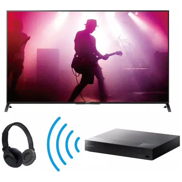 Sony BDP-S6700 Blu-Ray DVD Player with Wireless Multiroom, Super Wi-Fi, 3D, Screen Mirroring and 4K Upscaling - Black - 5