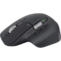 Logitech MX Master 3S - Wireless Performance Mouse with Ultra-Fast Scrolling, Ergonomic, 8K DPI, Glass Tracking, Silent Clicks, USB-C, Bluetooth, Windows, Linux, Chrome - Dark Gray - 1