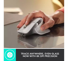 Logitech MX Master 3S - Wireless Performance Mouse with Ultra-Fast Scrolling, Ergonomic, 8K DPI, Glass Tracking, Silent Clicks, USB-C, Bluetooth, Windows, Linux, Chrome - Dark Gray - 2